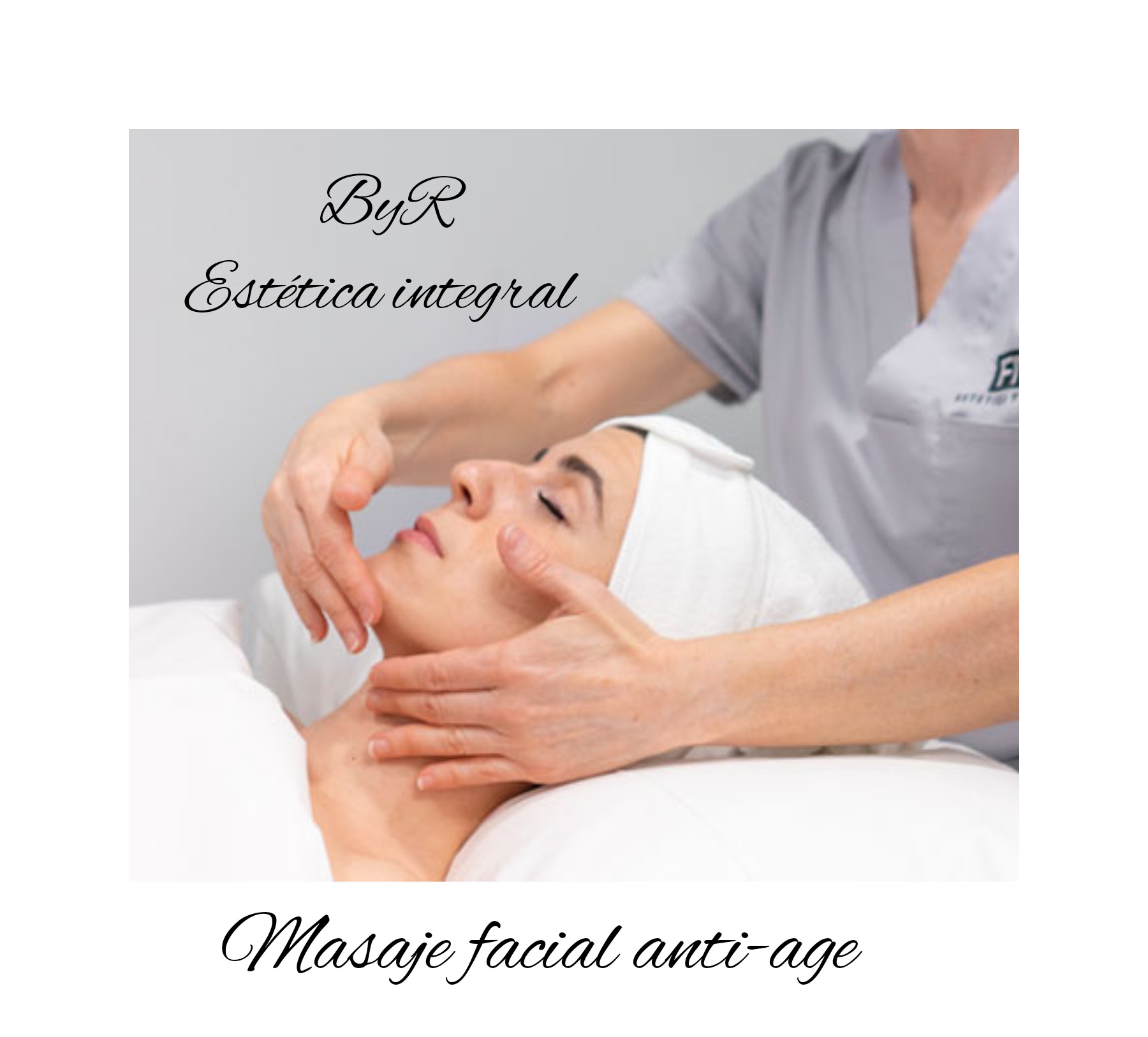 Masaje facial anti-age en B&R Estética Integral